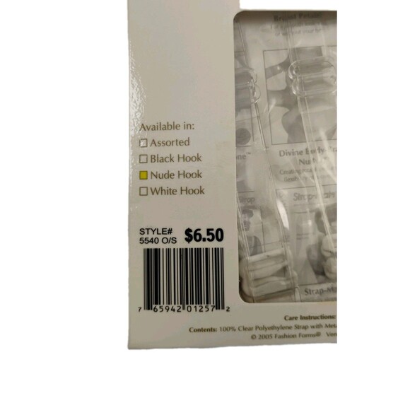 Invisible Bra Straps Fashion Forms 2 inside package - Picture 9 of 13